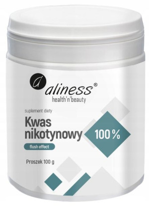Aliness Kwas Nikotynowy B3 Niacyna FLUSH Effect