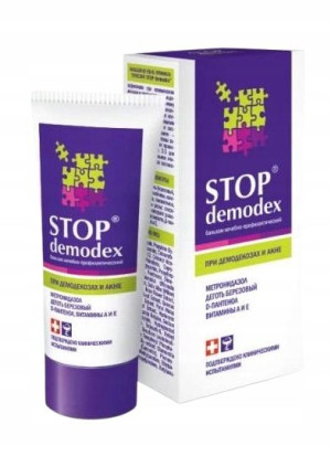STOP Demodex Balsam do Twarzy i Ciała Trądzik 50ml