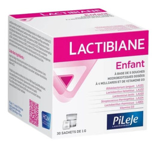 PiLeJe Lactibiane Enfant Probiotyk dla Dzieci 30sa