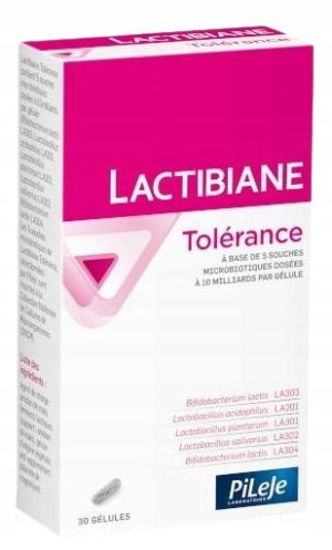 PiLeJe Lactibiane Tolerancja Probiotyk 30kapsułek