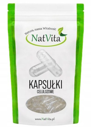 NatVita Puste Kapsułki Celulozowe 0 Bezbarwne 300
