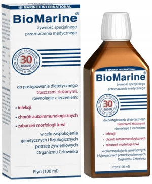 BioMarine Olej z Wątroby Rekina Płyn 100ml