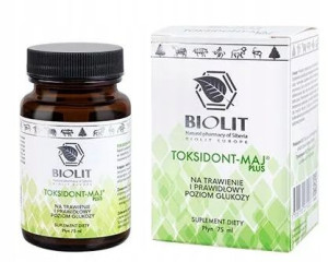 Biolit Toksidont Maj Plus Łopian Ekstrakt 75ml