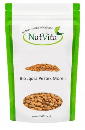 Pestki Moreli Gorzkie BIO Amigdalina Wit B17 700g