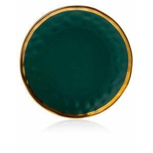 Talerz Lissa Green Gold 27 cm
