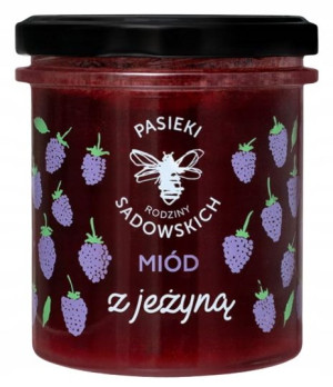 Miód Pasieki Sadowskich 430g Jeżyna Wielokwiatowy