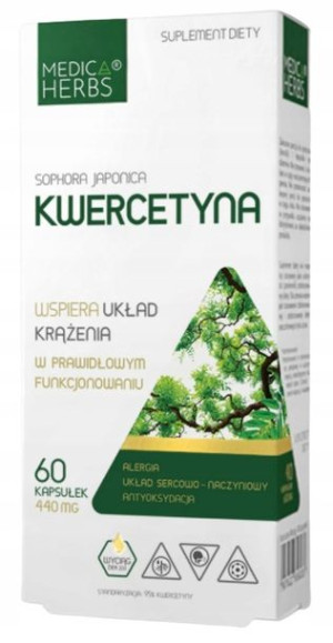 Medica Herbs Kwercetyna Sofora Japońska 60kapsułek