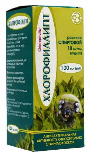 Chlorofillipt Płyn Chlorofil z Eukaliptusa 100ml