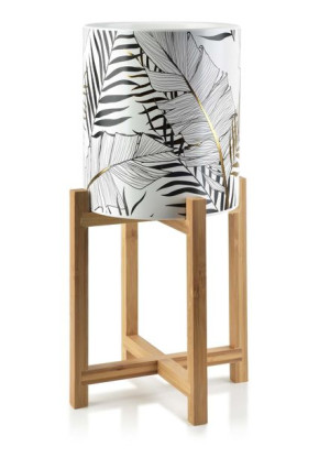 Kwietnik z osłonką Ava Jungle Gold 47 cm