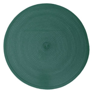 Podkładka na stół Braid Emerald okrągła