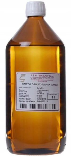 Stanlab DMSO Dimetylosulfotlenek CZDA 1000ml