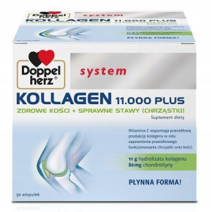 Doppelherz Kollagen System 11 000 Stawy Kolagen