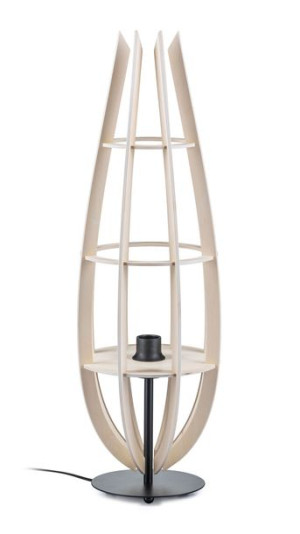 Lampa podłogowa stojąca BOHO PLYWOOD