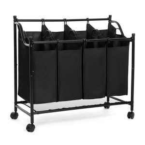 Kosz do segregacji prania mobilny 4x35 L LOFT