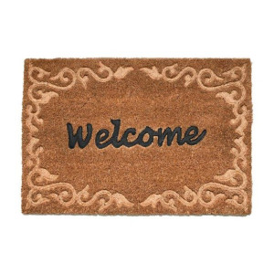 Dekoracyjna wycieraczka kokosowa Welcome