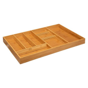 Bambusowy organizer na sztućce 58x38 cm