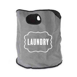 Torba tekstylna na pranie szara Laundry