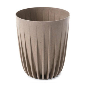 Donica Stripped ECO coffee latte 30xh36 cm