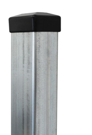 Słupek do paneli ogrodzeniowych o wysokości 240 cm ocynkowany