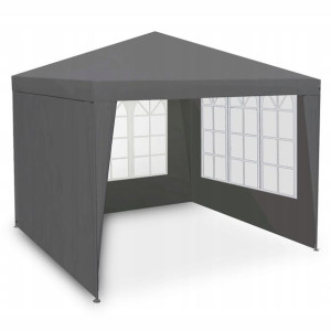 Pawilon ogrodowy 4 scianki 3 x3 m szary