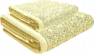 Zestaw Ręczników Amber 2x400g 50x100 70x140 Ecru