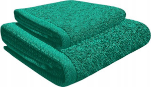 Zestaw Ręczników 2x400g 50x100, 70x140 Zielony