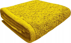 Ręcznik Amber 400g Frotte 50x100 Cm Żółty
