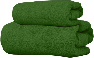 Zestaw Ręczników 2x500g 50x100 70x140 Butelkowy