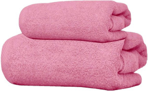 Zestaw Ręczników 2x500g 50x100 70x140 Różowy