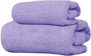 Zestaw Ręczników 2x500g 50x100 70x140 Wrzos