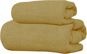 Zestaw Ręczników 2x500g 50x100 70x140 Banan