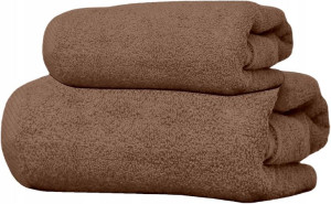 Zestaw Ręczników 2x500g 50x100 70x140 Cappuccino