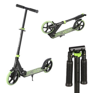 Hulajnoga Dla Chłopców Miejska Składana Pu 200mm 82a Abec7 100kg