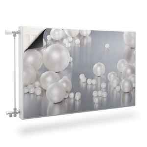 Mata MAGNETYCZNA Na Grzejnik Perły Ozdoba Abstrakcja 110cm x 60cm