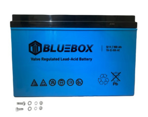 Bezobsługowy Akumulator Bluebox AGM 12V 100Ah Do UPS MAGAZYN ENERGII