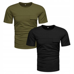 2-pak T-shirt Męski Koszulka Kolory Xl