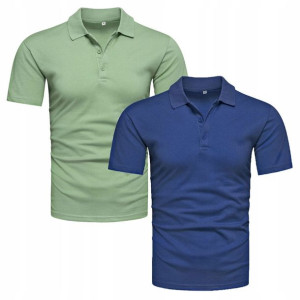 2-pak Koszulka Polo Męska - Xl