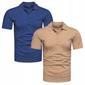2-pak Koszulka Polo Męska - Xl
