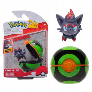 Pokemon Pokeball Clip'n'go Figurka Bitewna Zorua