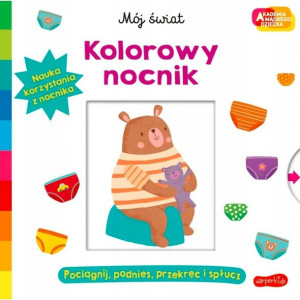 Kolorowy Nocnik Mój Świat Akademia Mądrego Dziecka