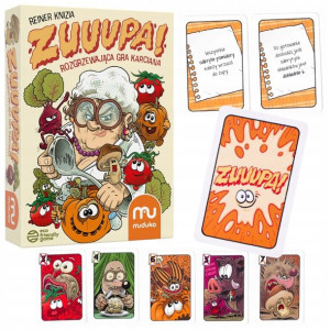 Zuuupa! Muduko Gra Karciana Rodzinna Karty 8+