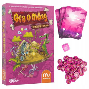 Gra O Mózg Muduko Gra Karciana Rodzinna Karty 8+