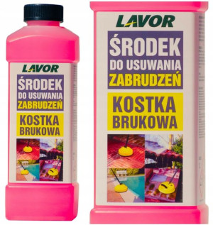 ŚRODEK Koncentra do mycia KOSTKI brukowej LAVOR 1L