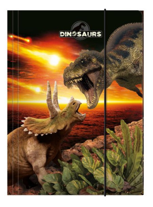 Teczka na dokumenty rysunkowa Dinozaury