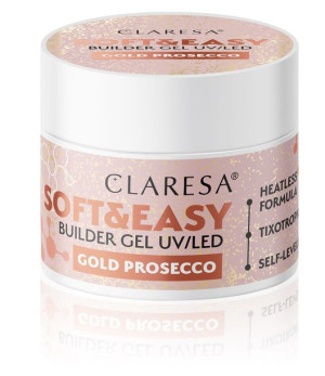 CLARESA Żel budujący GOLD PROSECCO 90 g