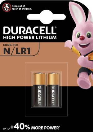 Bateria alkaliczna DURACELL N (LR1) 1.5V 2 SZTUKI LR01 KN AM5 4001 810