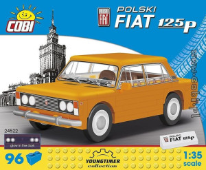 Cobi 24522 Fiat 125 P 96 Klocków