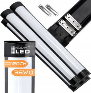 Lampa natynkowa oprawa LED do garażu warsztat 120