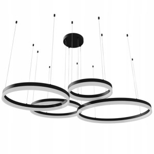 Lampa sufitowa LED wisząca plafon żyrandol 272W GD