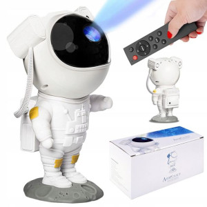 Projektor Gwiazd Nieba Led Lampka Nocna Astronauta